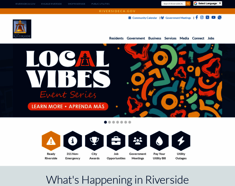 Riversideca.gov thumbnail