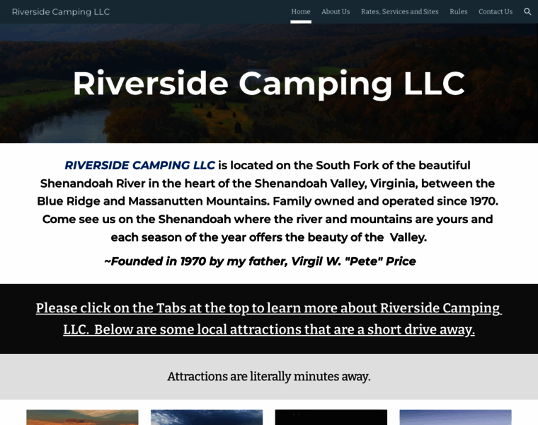 Riversidecampingcanoeing.com thumbnail