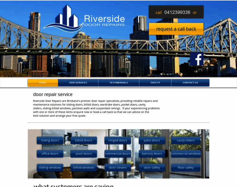 Riversidedoorrepairs.com.au thumbnail