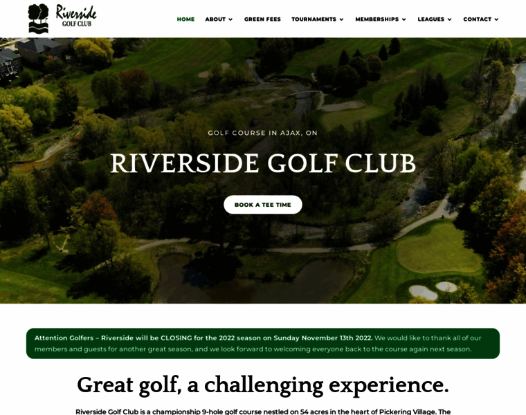 Riversidegolfclub.ca thumbnail