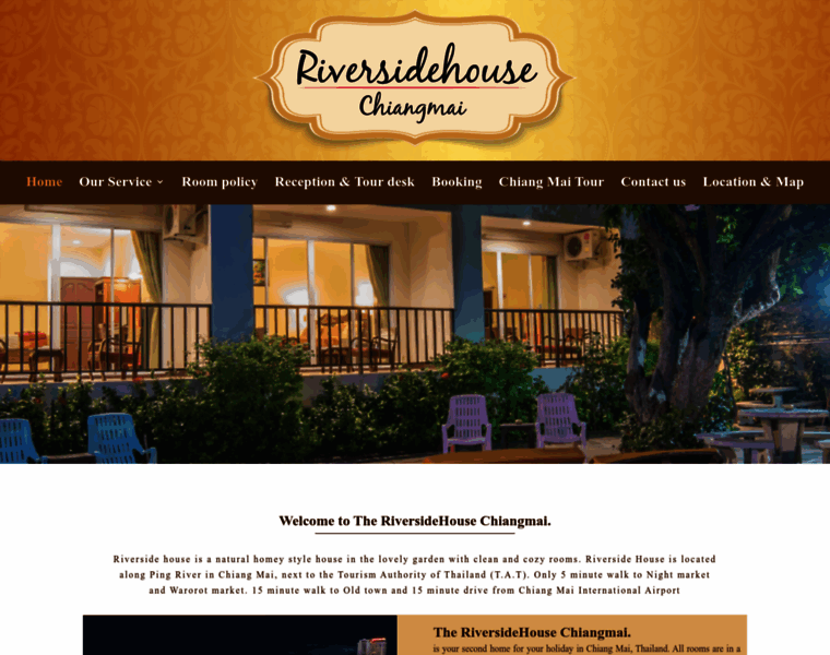 Riversidehouse-chiangmai.com thumbnail