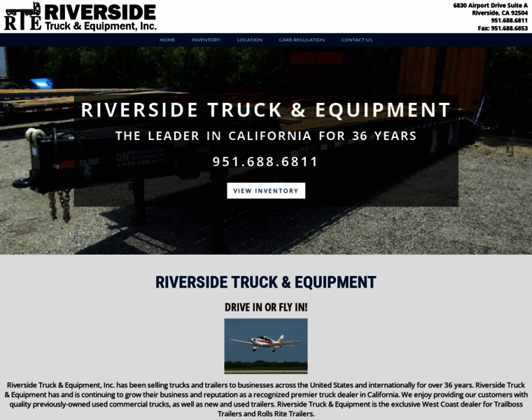 Riversidetrucksales.com thumbnail
