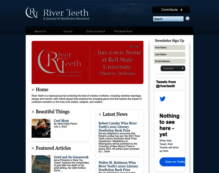Riverteethjournal.com thumbnail