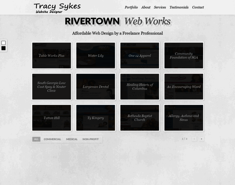 Rivertownwebworks.com thumbnail