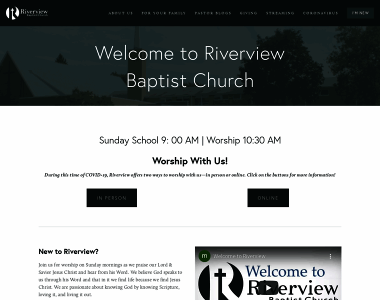 Riverviewbaptist.net thumbnail