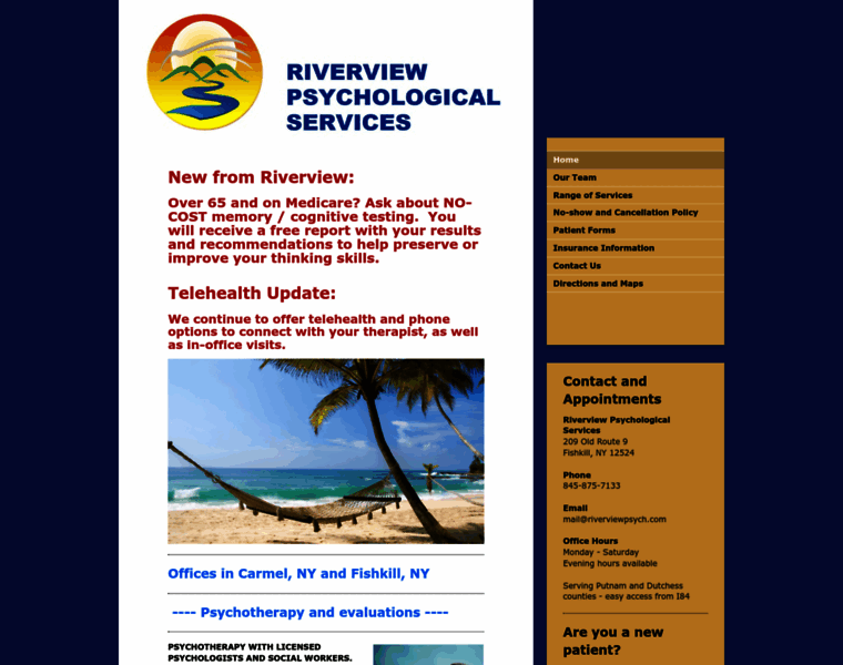Riverviewpsych.com thumbnail