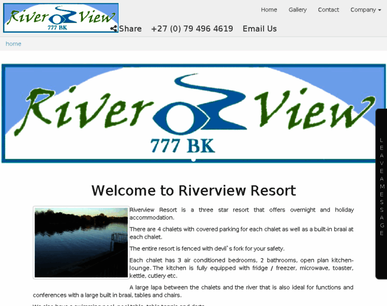 Riverviewresort.co.za thumbnail