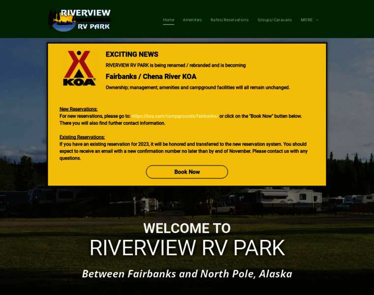 Riverviewrvpark.net thumbnail