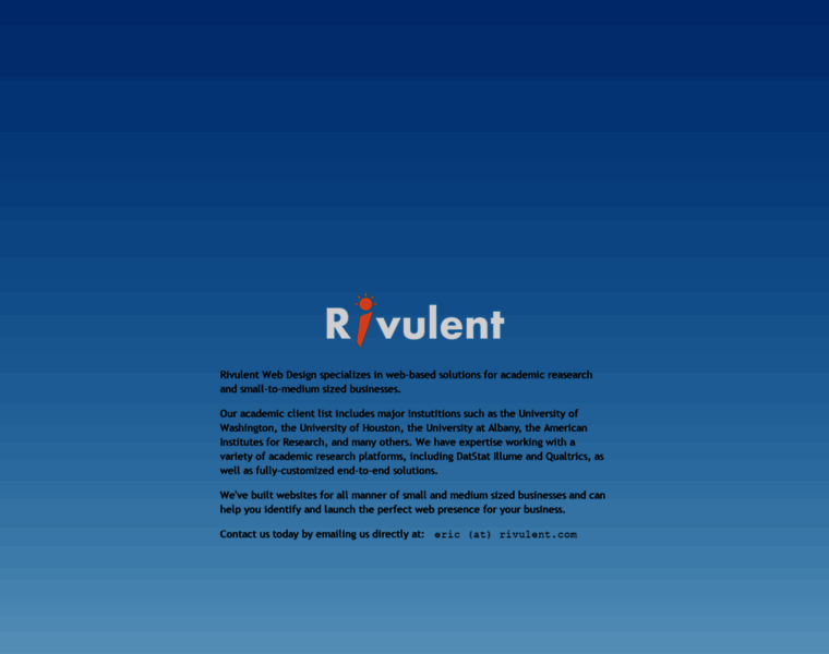 Rivulent.com thumbnail