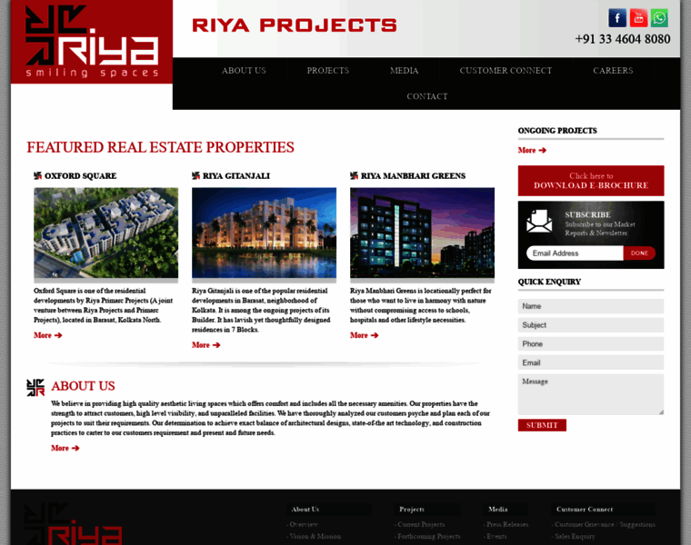 Riyaprojects.com thumbnail
