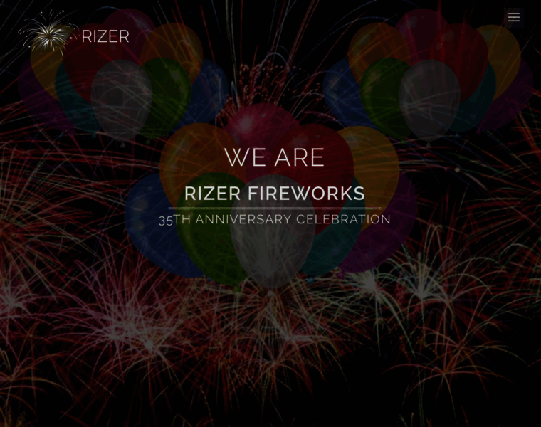 Rizerfireworks.com thumbnail