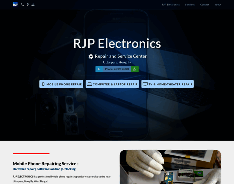Rjpelectronics.in thumbnail