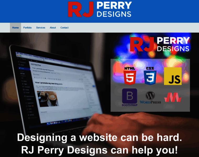 Rjperrydesigns.com thumbnail