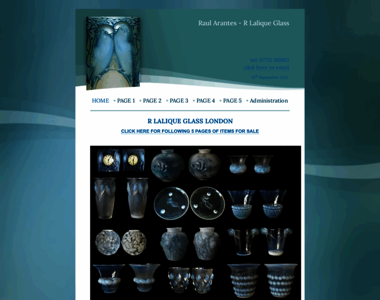 Rlaliqueglass.com thumbnail