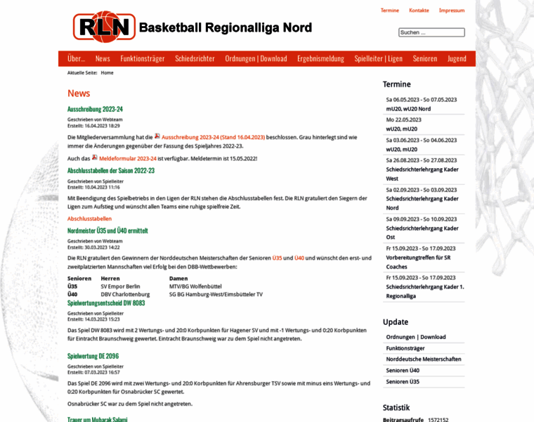 Rln-basketball.de thumbnail