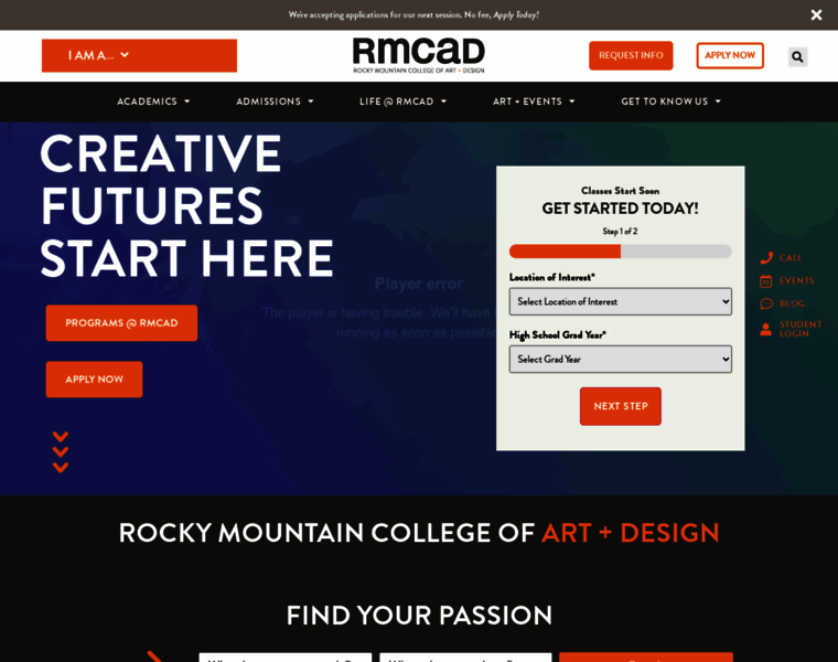 Rmcad.edu thumbnail