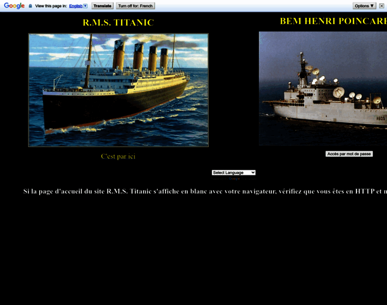 Rms-titanic.fr thumbnail