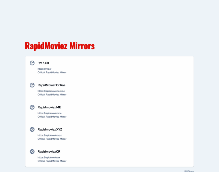 Rmzmirrors.com thumbnail Rmzmirrors.com thumbnail