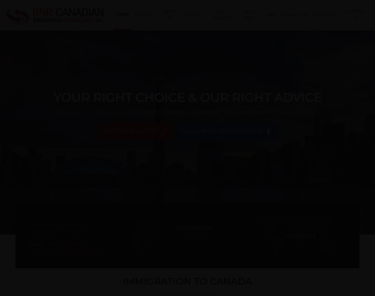 Rnrimmigration.ca thumbnail