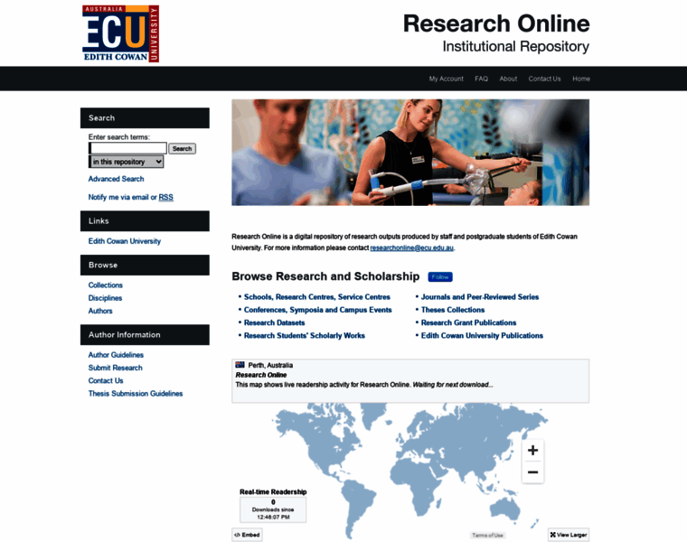 Ro.ecu.edu.au thumbnail