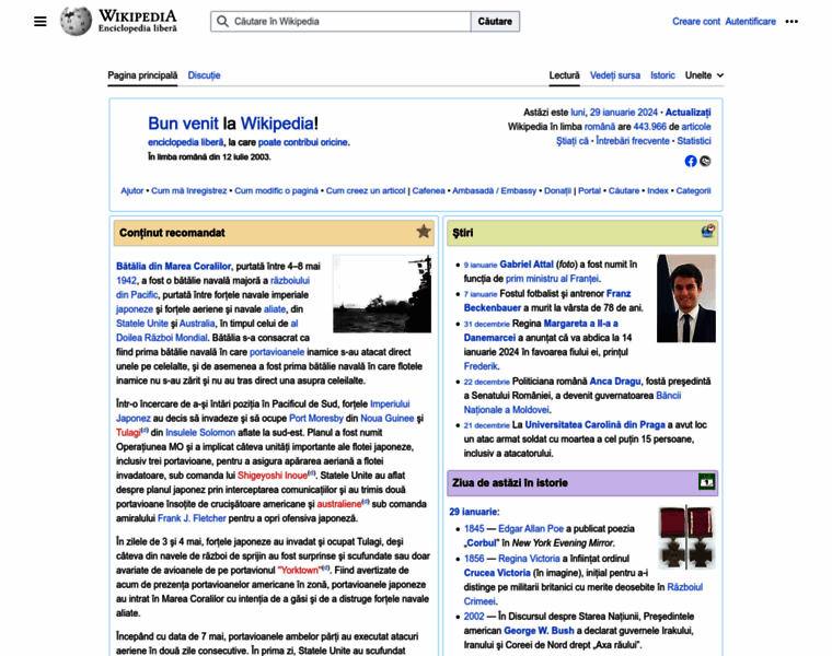 Ro.wikipedia.org thumbnail