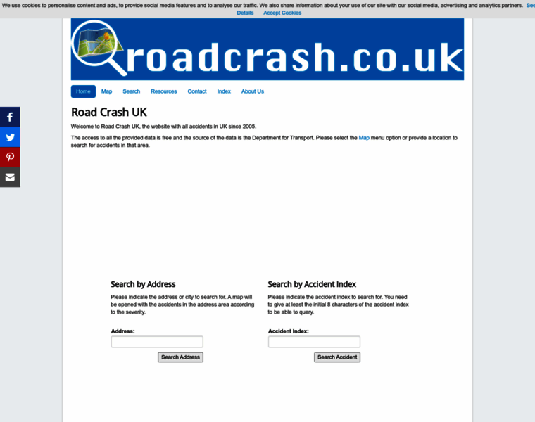 Roadcrash.co.uk thumbnail