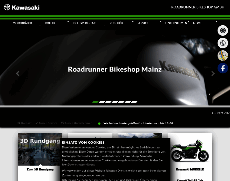 Roadrunner-bikeshop.de thumbnail