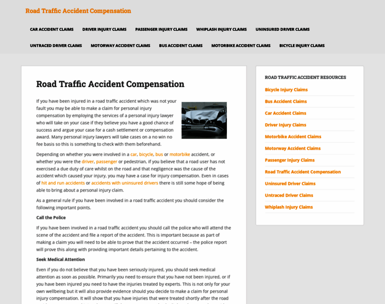 Roadtrafficaccidentcompensation.org thumbnail