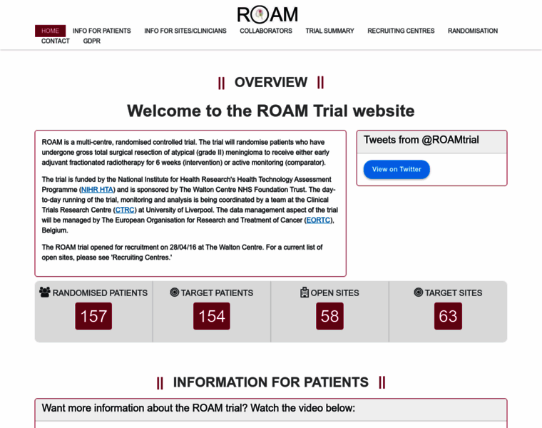 Roam-trial.org.uk thumbnail