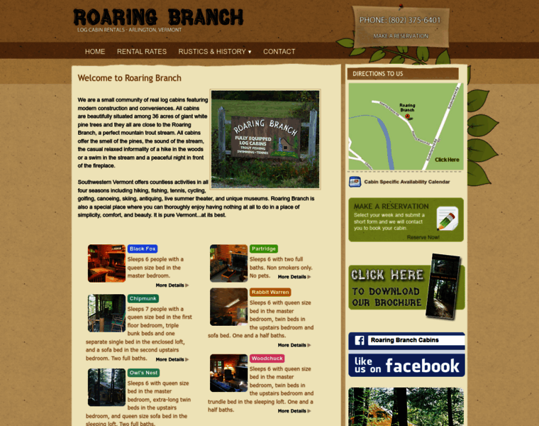 Roaringbranch.com thumbnail