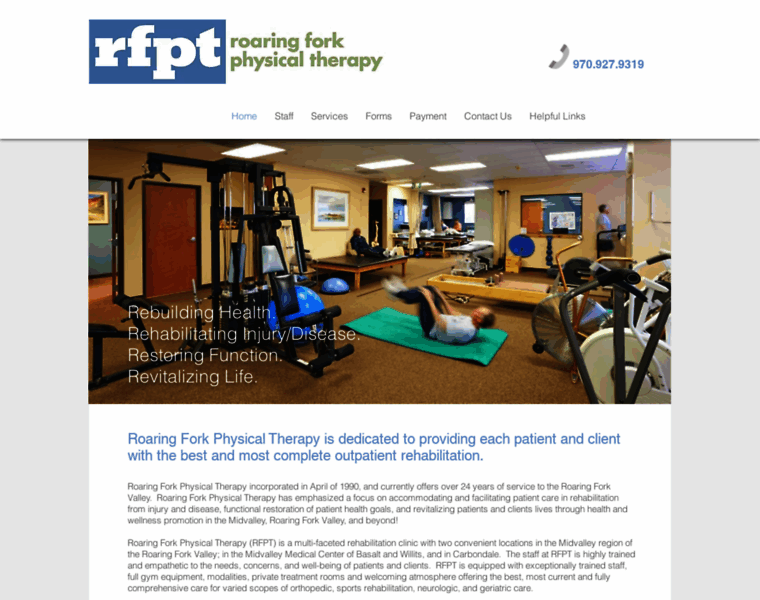 Roaringforkphysicaltherapy.com thumbnail
