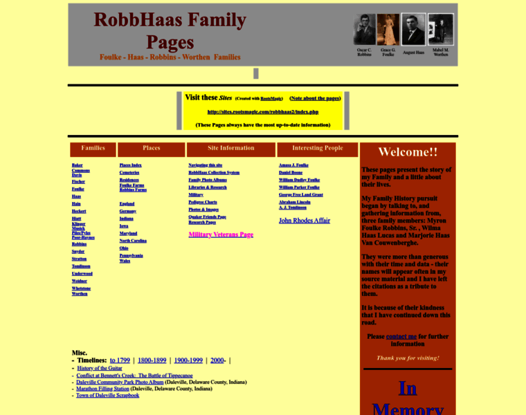 Robbhaasfamily.com thumbnail