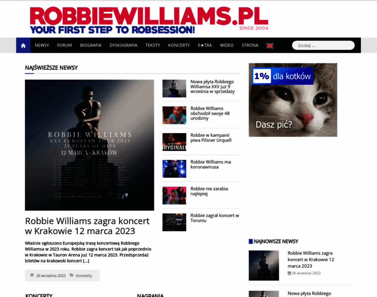 Robbiewilliams.pl thumbnail