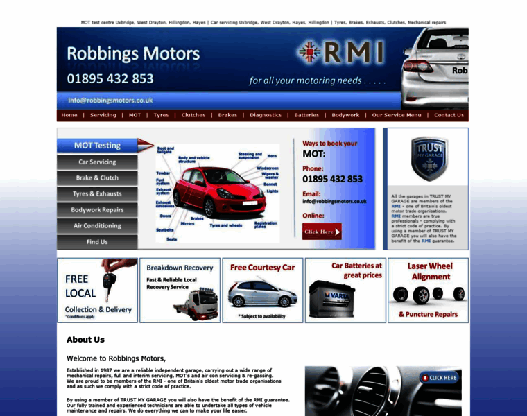 Robbingsmotors.co.uk thumbnail