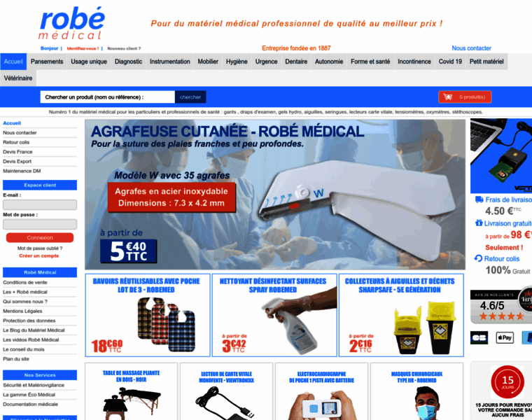 Robe-materiel-medical.com thumbnail