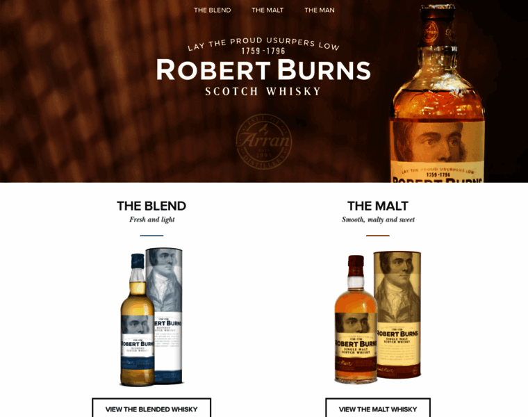 Robertburnswhisky.com thumbnail