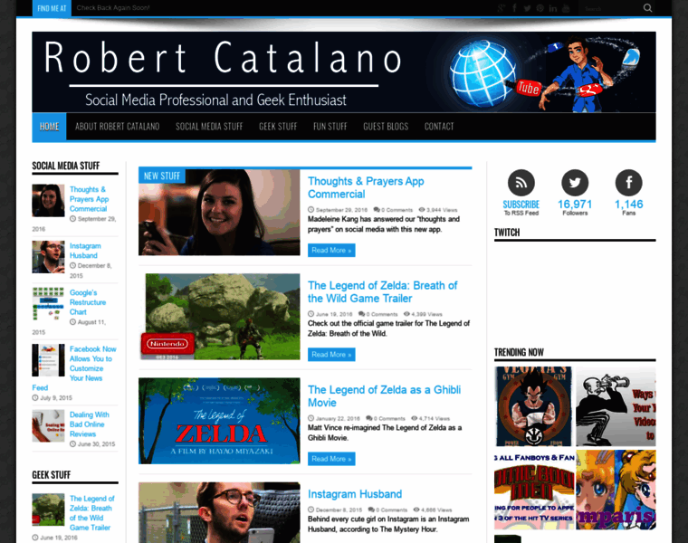Robertcatalano.com thumbnail