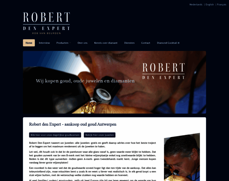 Robertdenexpert.be thumbnail