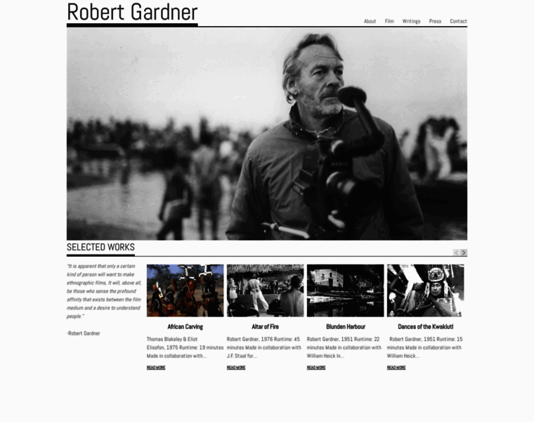 Robertgardner.net thumbnail