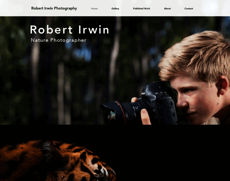 Robertirwinphotos.com thumbnail
