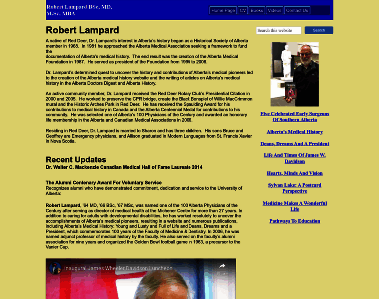 Robertlampard.ca thumbnail