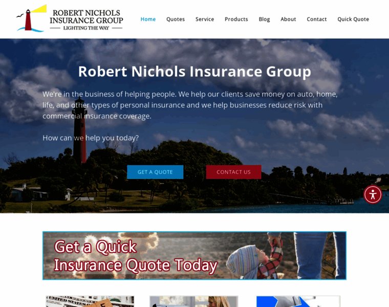 Robertnicholsinsurancegroup.com thumbnail