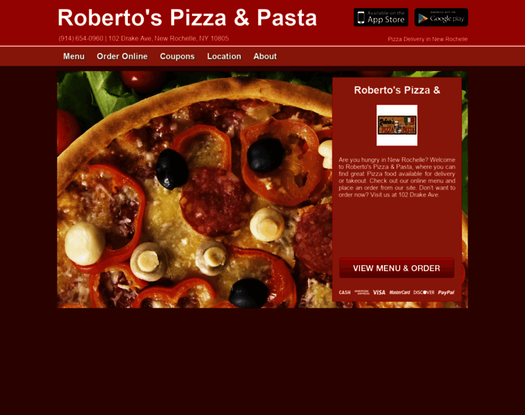Robertos-pizza.com thumbnail