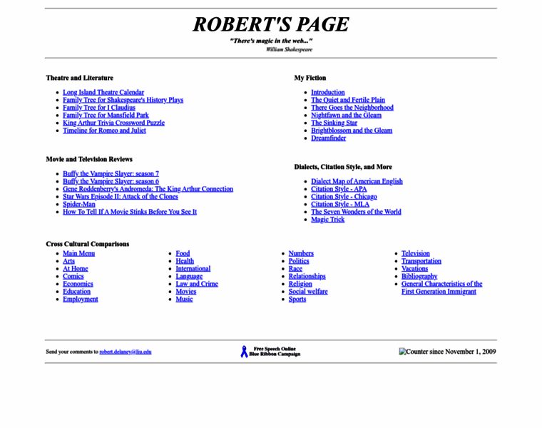 Robertspage.com thumbnail