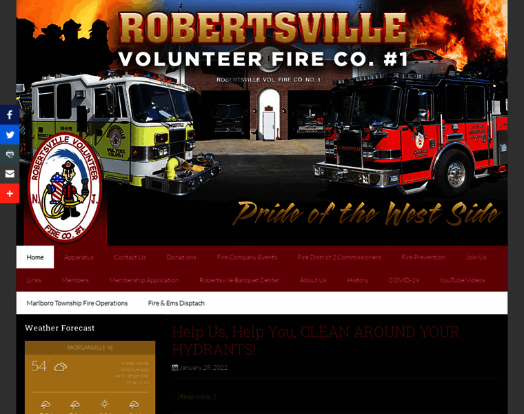 Robertsvillefire.org thumbnail