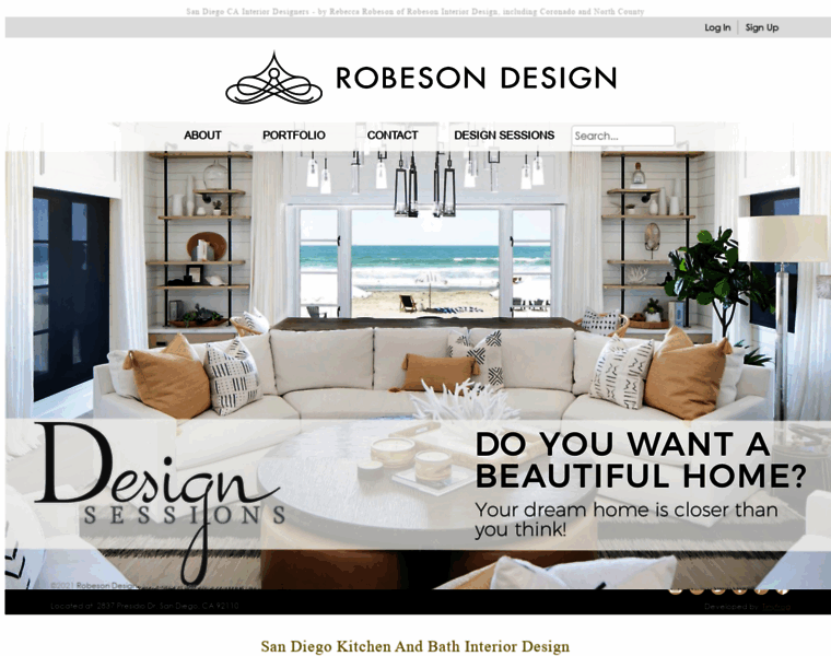 Robesoninteriordesign.com thumbnail