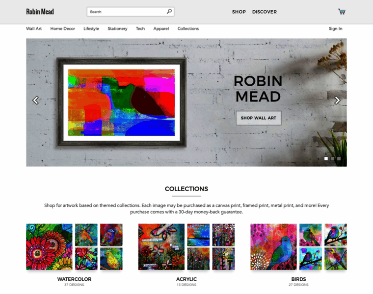 Robin-mead.artistwebsites.com thumbnail