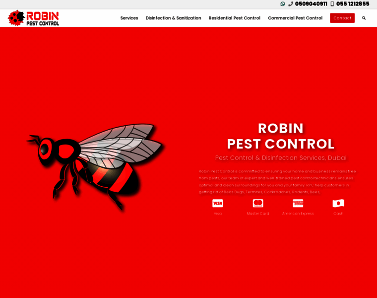 Robinpestcontrol.com thumbnail