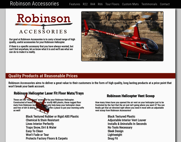 Robinsonaccessories.com thumbnail