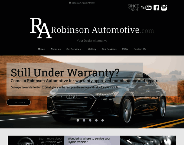 Robinsonautomotive.com thumbnail